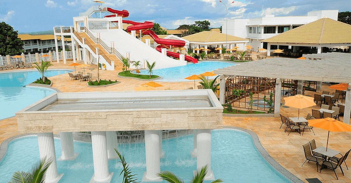 Cafe Ou Cafe E Almoco Lacqua Parque Aquatico 24 Horas Caldas Novas Kültér fotó